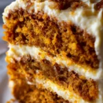 Easy Carrot Cake Recipe Simple, Moist, and Full of Flavor 2 easy carrot cake recipe simple slice with cream cheese frosting