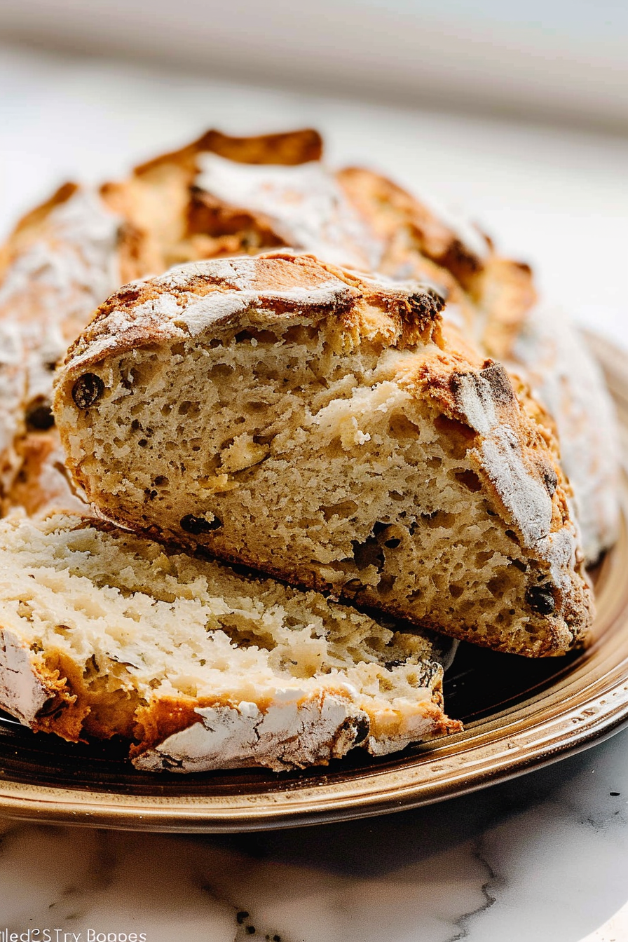 Ingredients for GlazeRush's Irish soda bread recipe