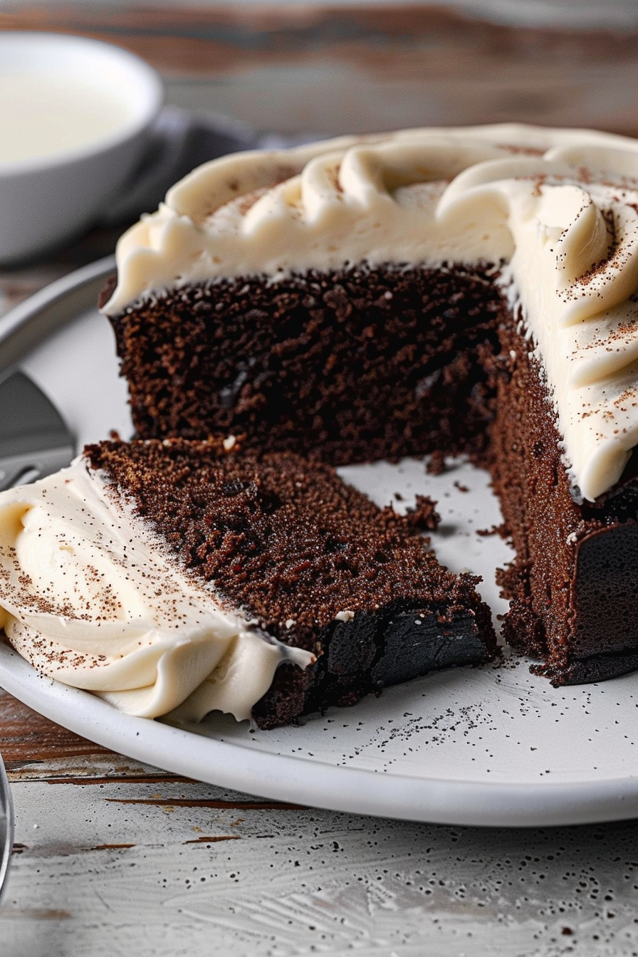 Rich Guinness Chocolate Cake