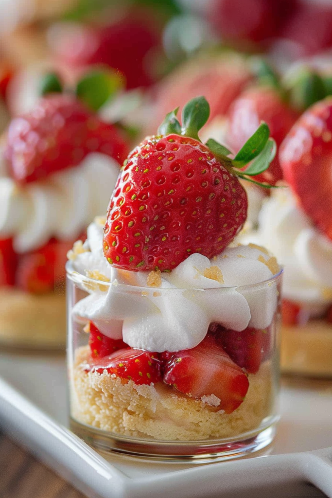 Mini Strawberry Shortcake Desserts: Effortless Elegance