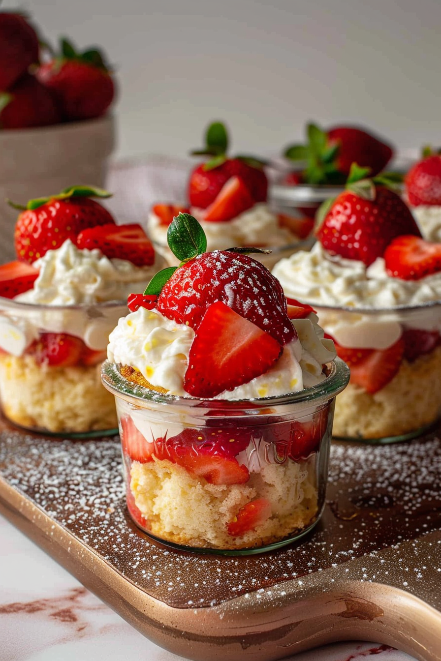 Home 8 Strawberry Shortcake Cups: Easy Elegant Desserts