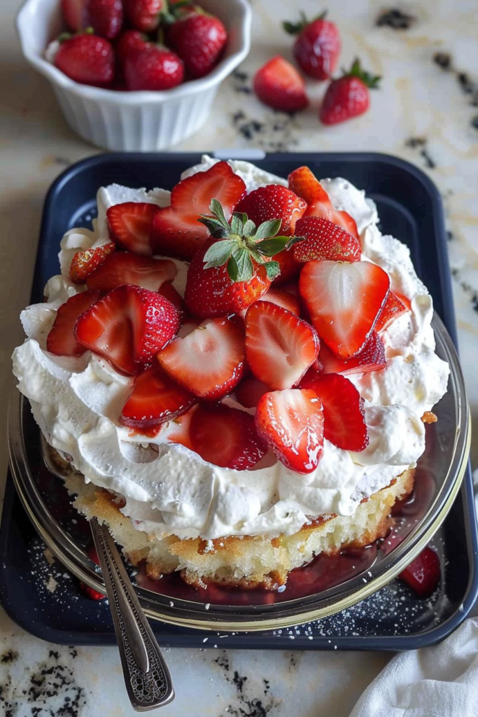 Strawberry Angel Food Cake Dessert: A Simple Summer Celebration