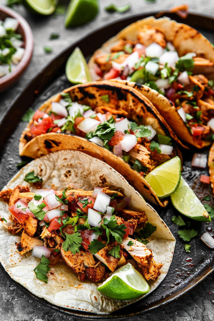 Easy Chicken Street Tacos Recipe