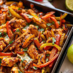 Oven Baked Fajitas Chicken