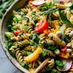 Spring Pasta Salad with Lemony Dressing