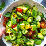 Creamy Avocado Salad Simple Recipe for Summer