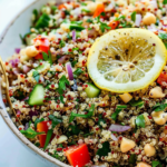 Bright Lemon Quinoa Salad: A Perfect Summer Meal