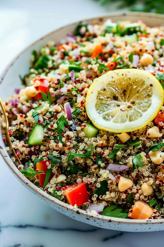 Bright Lemon Quinoa Salad: A Perfect Summer Meal