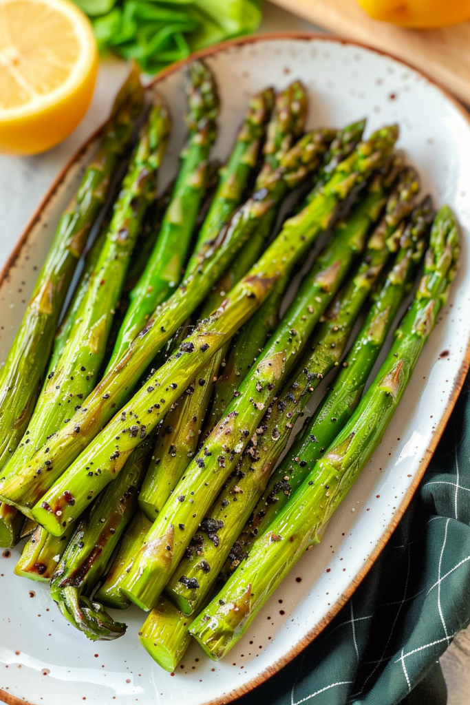 Air Fryer Asparagus: Crisp, Easy, & Lemon-Glazed