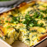 Fluffy Cottage Cheese Egg Bake for Easy Mornings