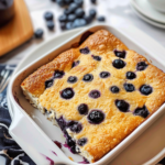 The Perfect Blueberry Cottage Cheese Bake Recipe