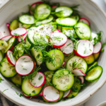 Crisp Radish Cucumber Salad for Summer