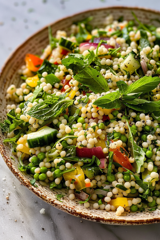 Spring Couscous Salad: A Bright and Herbal Feast