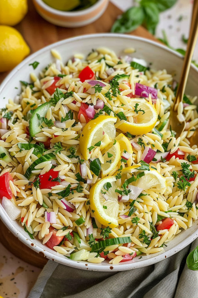 Lemon Orzo Salad: A Bright, Easy Pasta Salad for Summer