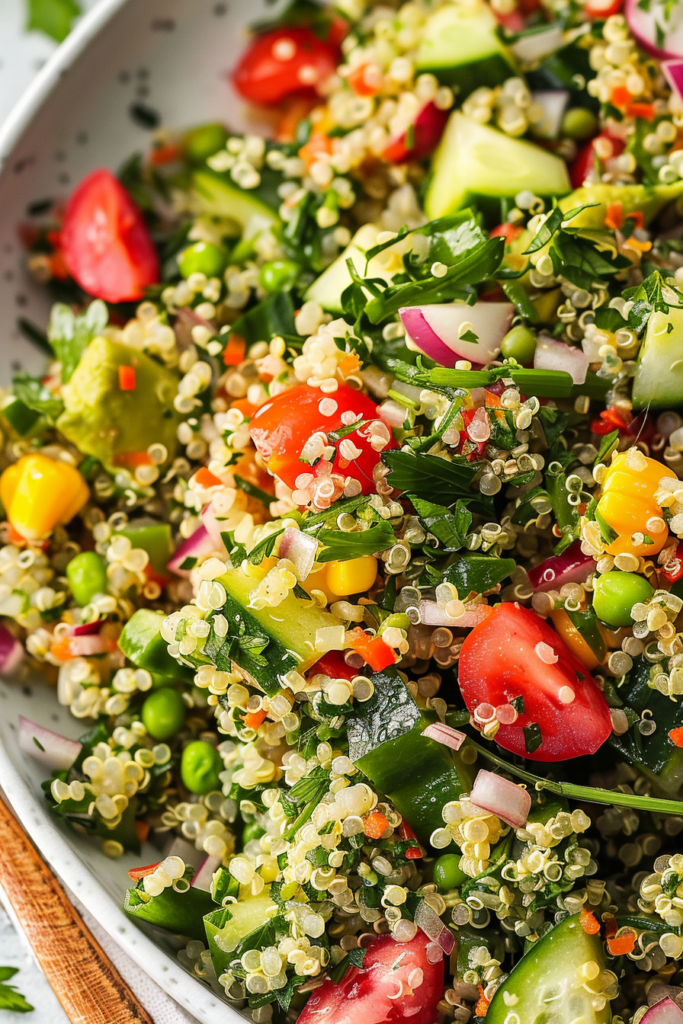 Spring Quinoa Salad: A Vibrant and Simple Dish