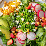 Spring Chopped Salad: Bright Greens with Pistachios & Herbs
