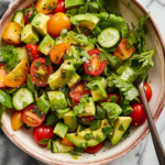 Avocado Spring Salad with Lime Dressing