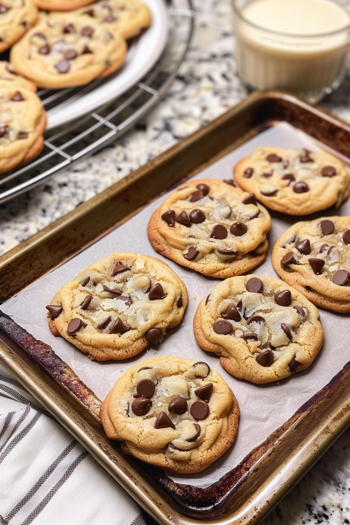 Thick Chocolate Chip Cookies: Bakery-Style Recipe