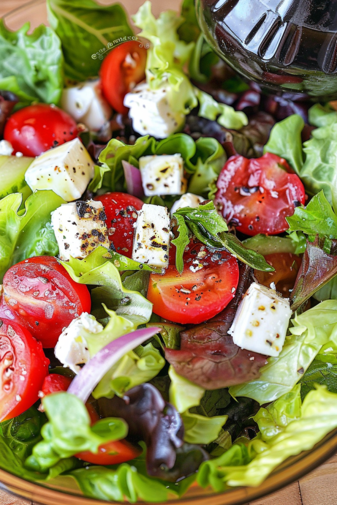 Bright Feta Spring Salad Recipe