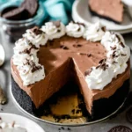 easy no bake chocolate cheesecake dessert