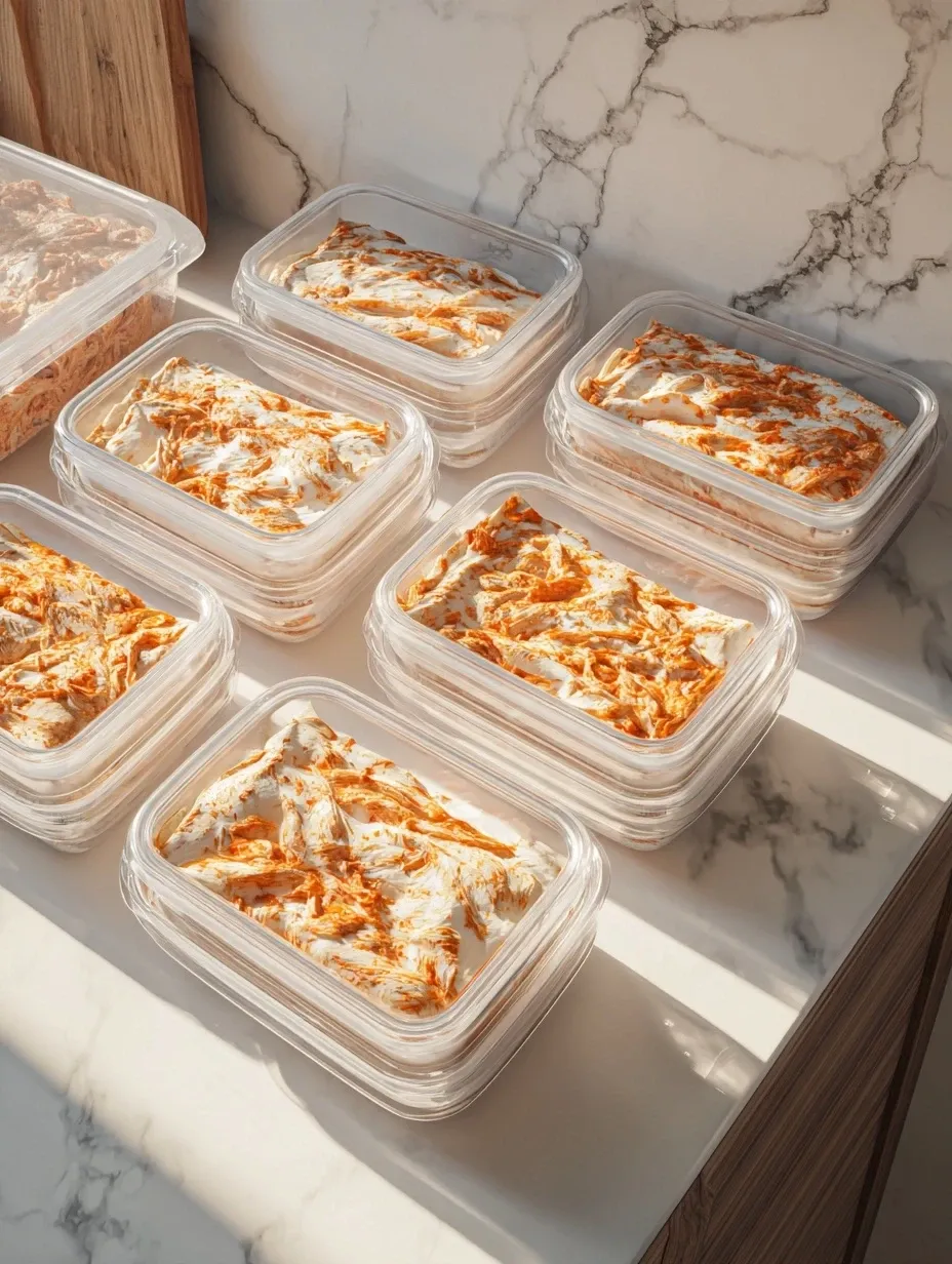 Storage instructions for creamy chicken enchiladas